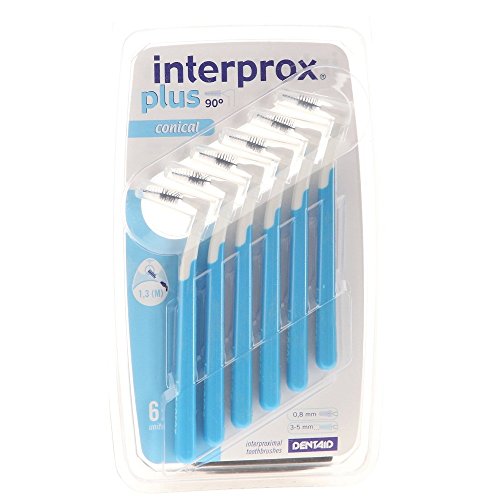 Interprox Plus Conic Blue 6Pz 6 Unidades Dentaid - Cuidados com a higiene oral - interprox, conic, blue