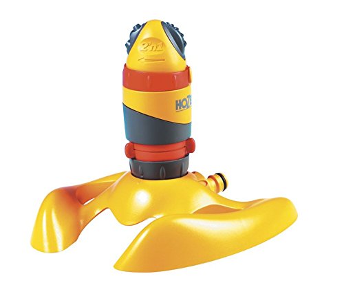 Borrifador Hozelock 2336 | Cinza, Amarelo Hozelock - Aspersores e cabeças de aspersor - 3,5 litros, 10 bar, rotativo, 2 padrões
