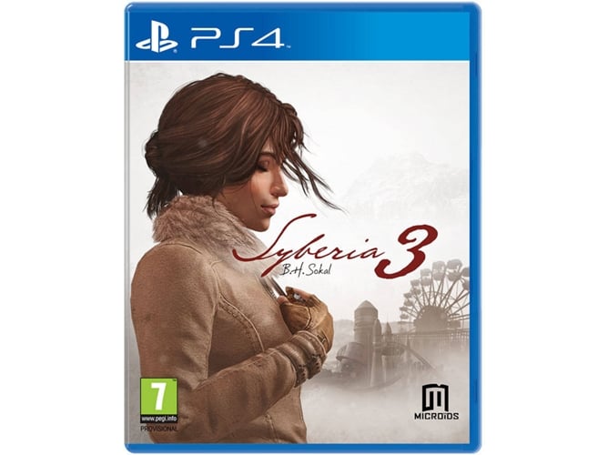 Jogo PS4 Syberia 3 (Mature - Aventura) Sony - Software de jogos de vídeo - ps4, aventura, rpg, mature