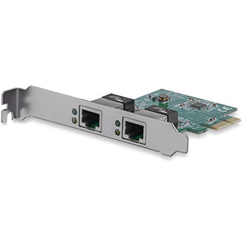 Placa de Rede STARTECH.COM PEXGB2S25C1 STARTECH.COM - Acessórios de computador - pci-e, ethernet, gigabit lan, 2 portas