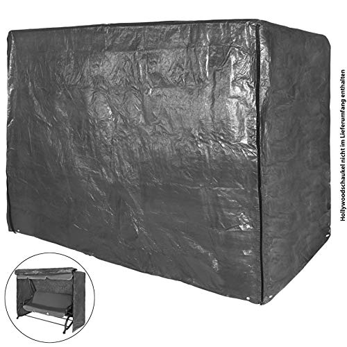 Capa para Baloiço de Jardim BB SPORT Cinzento BB Sport - Acessórios para baloiços de alpendre - proteção solar, proteção pó, cordão, duas alças