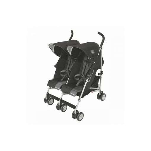 Carrinho de Bebé MACLAREN Twin Triumph Preto Maclaren - Carrinhos de bebê - twin, preto, macLaren