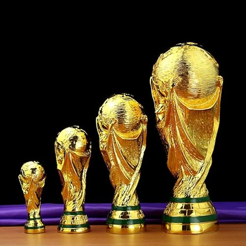 Figura Futebol AMMICCO 2018 - Troféu da Copa do Mundo (21cm) AMMICCO - Relógios de Parede - futebol, copa do mundo, troféu