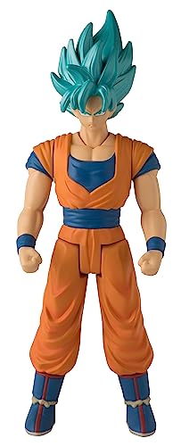 Figura de Ação BANDAI Dragon Ball - Goku Super Saiyan Blue Bandai - Brinquedos - goku, super saiyan blue, 30 cm, articulada