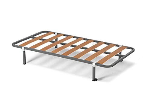 Cama com rodas basic HOGAR24 Madeira (Castanho - 80 x 180 cm) HOGAR24 ES - Conjuntos de móveis - rodas, castanho, 80 x 180 cm