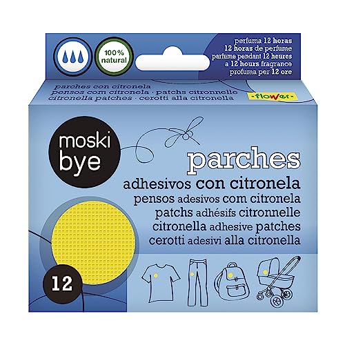 Parches Mosquiteiros Flower 100% Naturais 11.4X0.1X19 Cm Productos Flower SA - Banho e corpo - naturais, 11.4x0.1x19 cm