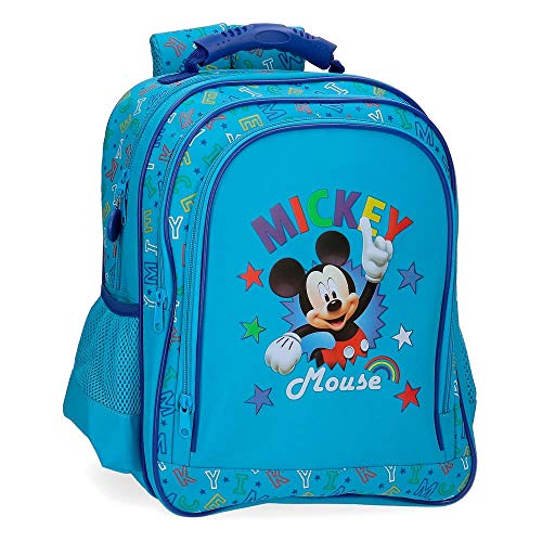 Mochilas DISNEY Mickey and Friends (Azul - Poliéster - 33x26x13 cm) Disney - Mochilas - azul, poliéster, 33x26x13 cm