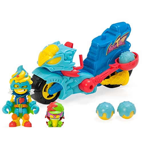 Supertings - Rivales de Kaboom Turbo Ice (Idade Mínima Recomendada: 3 anos) MAGIC BOX - Brinquedos - condução, velocidade, catapulta, disparador