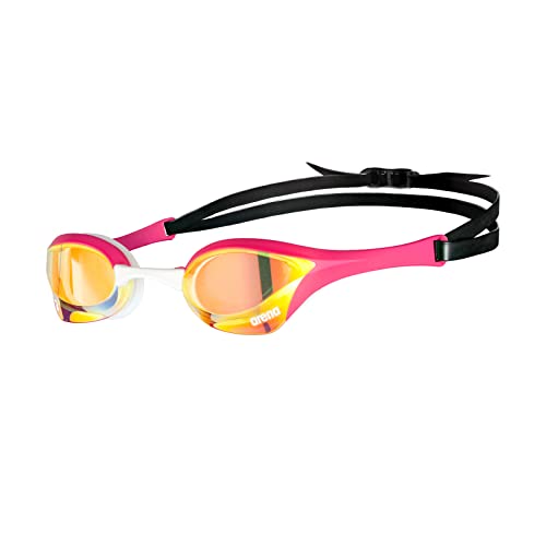 Óculos de Natação ARENA Cobra Ultra Swipe (Espelhados) arena - Óculos e máscaras de natação - uv proteção, lentes azuladas, lente central ajustável, corda extensível