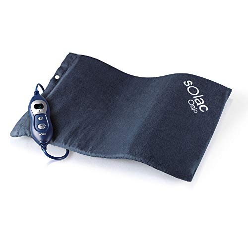 Almofada Térmica SOLAC CT8635 (Azul - 39x27cm) Solac - Almofadas térmicas - almofada térmica, solac ct8635, azul, 39x27cm, dores musculares