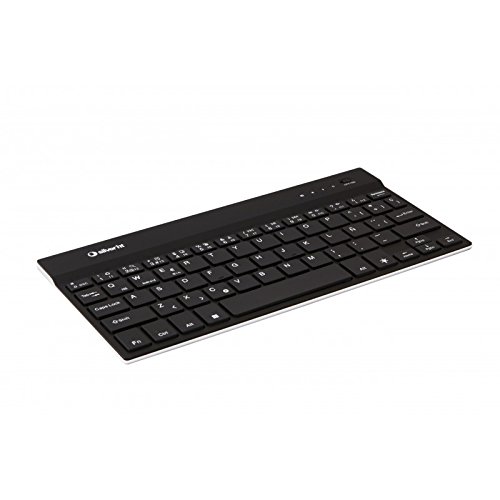 Teclado para Dispositivos Móveis SilverHT 19329 Preto SilverHT - Teclados - teclado numérico, preto, bluetooth, 64 teclas, retroiluminação