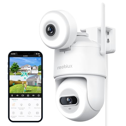Câmara de Vigilância REOBIUX 2K Exterior (Full HD) Reobiux - Câmeras de vigilância - full hd, exterior, câmara de vigilância