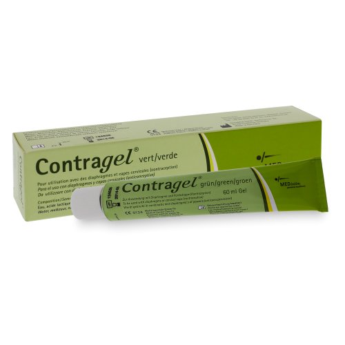 Lubrificante CONTRAGEL Verde (60 ml) MEDintim - Espermicidas - contragel, verde, 60 ml