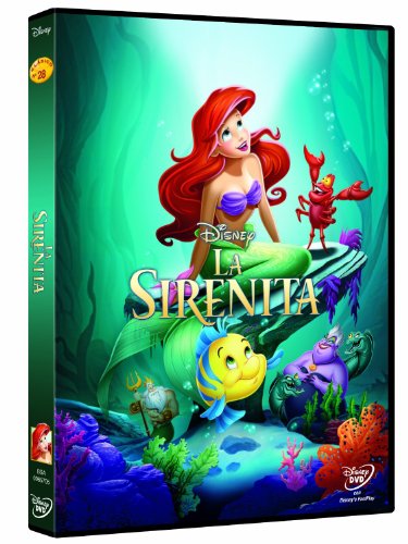 DVD La Sirenita Clásico (Edição em Espanhol) Disney - Dvds e vídeos - dvd, sirenita, clássico, edição espanhola