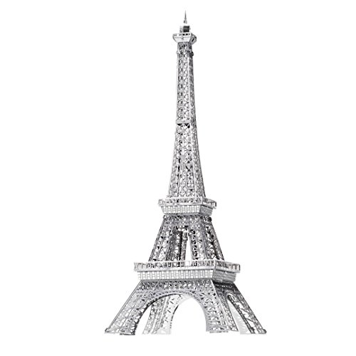 Modelo de Montagem Fascinations Metal Earth Eiffel Tower (Idade Mínima Recomendada: 14 anos) Metal Earth - Kits de modelos em escala - montagem, Eiffel Tower, 325 metros, 2 folhas, 125 peças