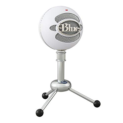 Microfone BLUE MICROPHONES Snowball (USB - Branco) Blue Microphones - Microfones - usb, condensador, versátil, voz