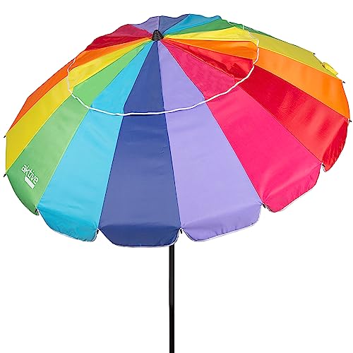Guarda-Sol AKTIVE 62280 (Multicor - Algodão e Poliéster - 240x240 cm) AKTIVE - Guarda-sóis e toldos de exterior - multicor, algodão, poliéster, 240x240 cm, uv50
