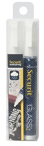 Conjunto de 2 Marcadores de Giz SECURIT Medium 2-6 mm em Branco SECURIT - Marcadores e marcadores de texto - conjunto, marcadores de giz, securit medium, 2.6 mm, branco
