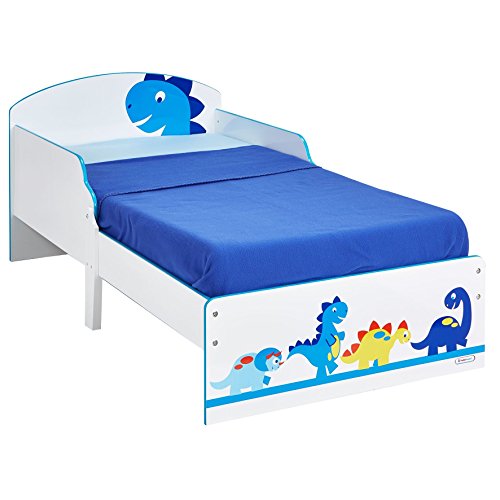 Cama de Madeira para Crianças WORLD APART Dinossauro MOOSE TOYS - Camas e estruturas de cama - madeira, crianças, design moderno, 90x190 cm