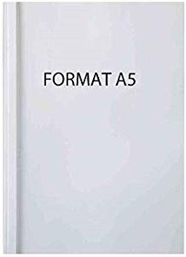 Pack 100 Capas para Encadernação GBC IB370427 A5 Branco GBC - Pastas Organizadoras - 30 folhas, branco, 3 mm, A5