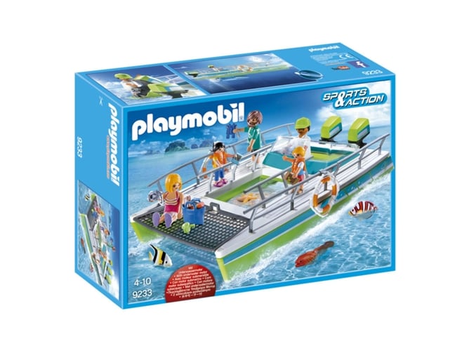 Playmobil Sports & Action 9233 Conjunto de Brinquedos de Desporto (Jogos de Sociedade) PLAYMOBIL - Brinquedos - brinquedos, desporto, navegação, águas