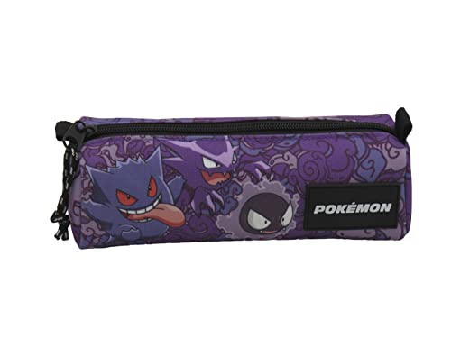 Estojo POKEMON Gengar (Laranja - Poliéster) CYP - Estojos para canetas e lápis - estojo, pokemon, gengar, poliéster