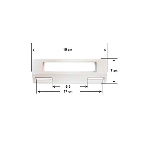 Tira de Suporte para Portas FRIGORIFICO 19X7 Cm Generica - Acessórios para geladeira - portas, frigorífico, universal, 19x7cm