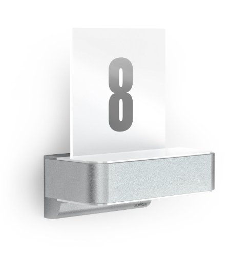 STEINEL L 820 LED Exterior Wall lighting Prateado 12.5 W (Economia de Energia) Steinel - Vida ao ar livre - exterior, economia de energia, 125 w, iHF