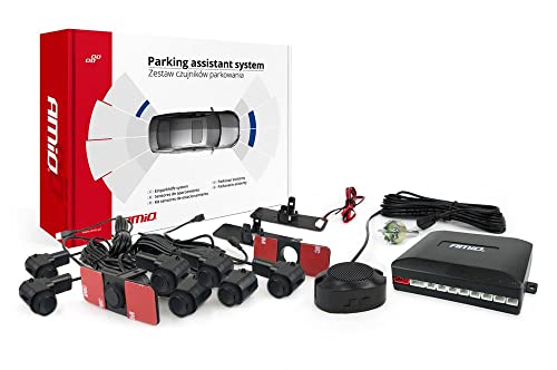 Sensor de Estacionamento AMIO ZUMMER (Preto) Amio - Peças de automóveis - preto, com fios
