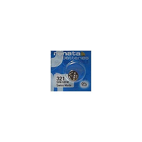 Pilha Recarregável RENATA SR616SW (Lítio - 1.2V) Renata - Baterias - litio, 1.2V, 110 mAh, cilíndrico