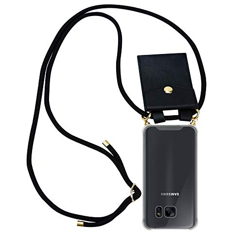 Capa com Fio Samsung Galaxy S7 Edge CADORABO Preto CADORABO - Capas para telemóveis - samsung galaxy s7 edge, cadorabo, preto
