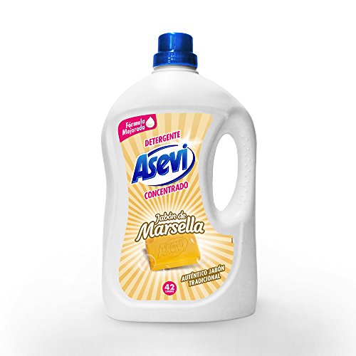 Detergente Asevi Jabón De Marsella 42 Dosificaciones (Recondicionado Como Novo) ASEVI - Detergente para a roupa - detergente, asevi, jabon de marsella, dosificaciones