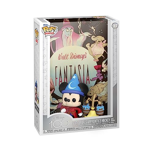 Figura FUNKO Pop Movies: Disney- Mickey Fantasia Funko - Fundos de estúdio - funko pop, mickey fantasia, 9cm, vinil