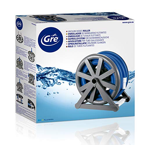 Enrolador de mangueira de aspiração Gre 90165 Gre - Mangueiras de limpeza de piscina - 1,5 m, caixa, 2,86 kg