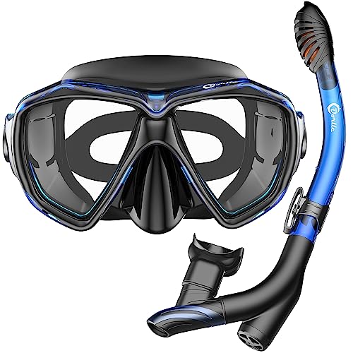 Máscara de mergulho DORLLE Adultos (Tamanho Único) guangzhouyifanxinxijishuyouxiangongsi - Conjuntos de equipamento de mergulho e snorkeling - adultos, tamanho único