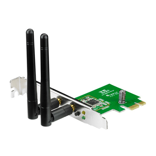 Placa de Rede ASUS PCE-N15 (N300 - 150 Mbps) ASUS - Placas e adaptadores de rede - n300, 150 mbps