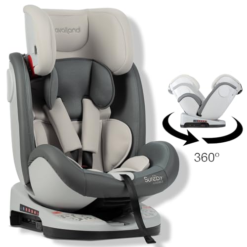 Cadeira Auto SUREBY Availand Sureby (Grupo 0+/1/2/3) Availand - Móveis para bebês e crianças pequenas - isofig, sps, bebé, ajustável, lavável