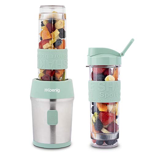 Liquidificador H.KOENIG SMOO18 (300 W - 570 ml) H.Koenig - Eletrodomésticos de cozinha - 570 ml, aço inoxidável, 4 lâminas, compatível máquinas lavar loiça