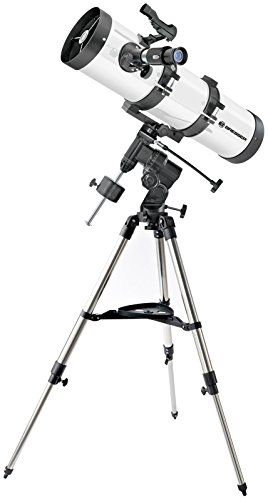 Telescópio BRESSER OPTICS 130/650 EQ3 Reflector (Azul - Alumínio) Bresser - Telescópios - montagem equatoriana, abertura fixa, 130/650, 1,6 cm