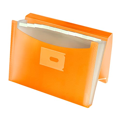 Pasta Oxford 4-13 (Laranja - Polipropileno) OXFORD HAMELIN - Pastas e capas de relatório - laranja, polipropileno