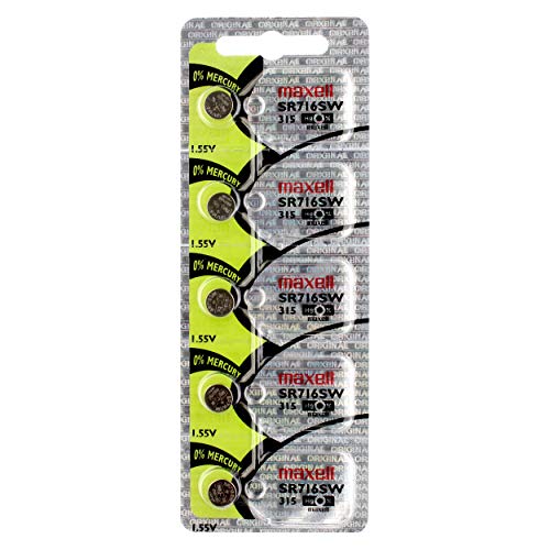Pilha Recarregável MAXELL 1.5V Button Cell (6 unidades) Maxell - Baterias - button cell, 21 mAh, 1.5v, 6 unidades