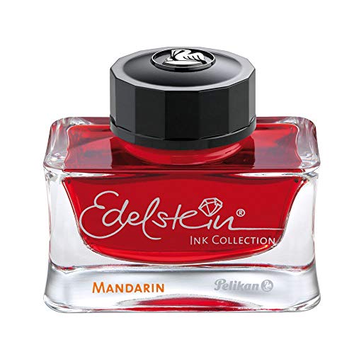 Tinteiro PELIKAN Edelstein Ink Collection Mandarin (Laranja - 50 ml) Pelikan - Tinta e recargas de caneta - tinteiro, pelikan, edelstein ink collection, mandarin, laranja, 50 ml