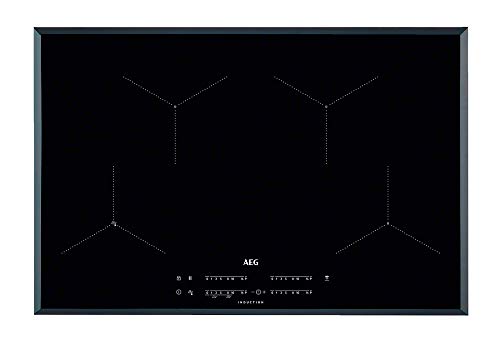 Placa de Indução AEG IAE84431FB (Elétrica - 78.5 cm - Preto) AEG - Cooktops - indução, elétrico, vidro, 78.5 cm