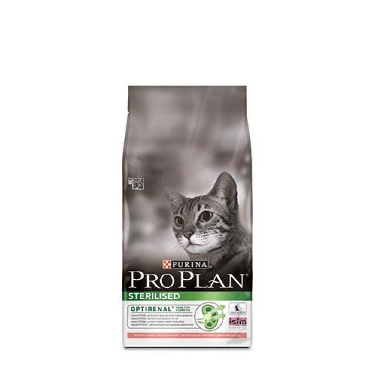 Ração para Gato PURINA Pro Plan Sterilised (3 Kg) PURINA - Comida para gatos - gato, esterilizado, 3 kg