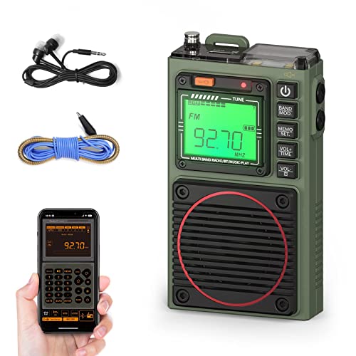 Rádio Portátil RADDY RF75A (Preto - Digital - FM/AM) Raddy - Roupa - digital, fm/am, 100 presetações, entrada auxiliar, bateria recarregável