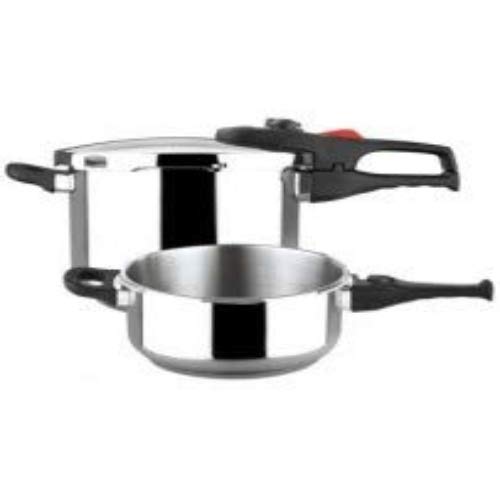 Panela de Pressão Magefesa Practika Plus | Aço inoxidável Magefesa - Panelas de pressão e esterilizadores - aço inoxidável, 4 L, indução