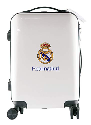 Mala de Viagem REAL MADRID Azul (55 x 40 x 20 cm) Friendly License SL - Malas - Real Madrid, azul, 55x40x20 cm, poliéster, tsa, bolsos