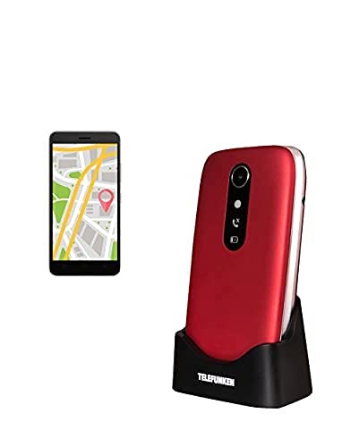 Telemóvel TELEFUNKEN S540 Senior (2.8'' - 2G - Vermelho) Telefunken - Telemóveis - 2.8, 2G, câmara, gps, sos
