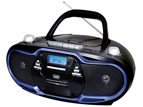 Trevi Cmp 574 Rádio Portátil Preto Azul Trevi - Reprodutores de áudio e gravadores - rádio portátil, preto azul