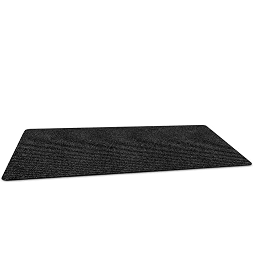 Tapete de Entrada HOMCOM Preto (80x120cm) ANRO - Tapetes de porta - preto, 80x120cm